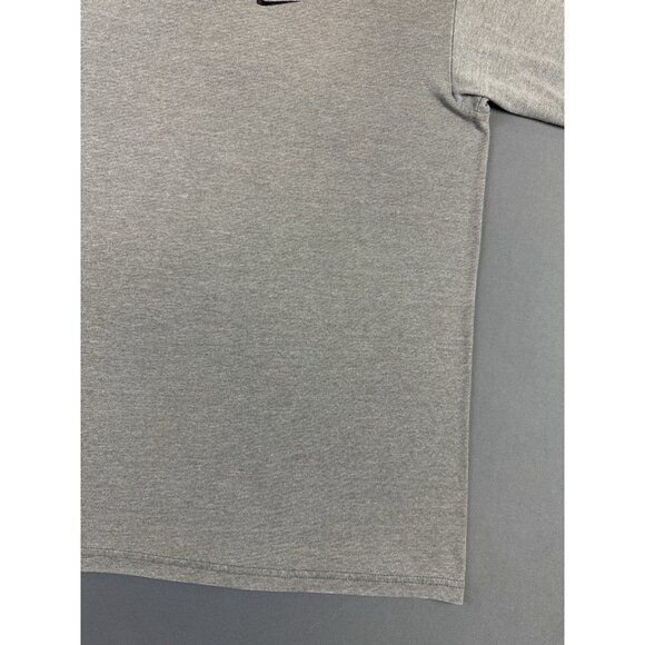 Vintage Y2K Nike Mini Swoosh Silver Tag Large Shirt Sports Gym Basketball Faded - Picture 6 of 9